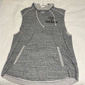 Under Armour Project Rock Cut off hoodie